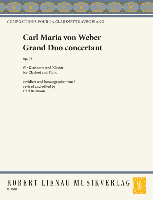 Front Cover Image Grand Duo concertant op. 48