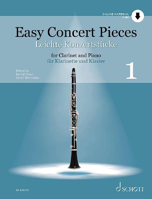 Front Cover Image Leichte Konzertstücke Band 1 - Klarinette