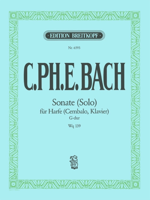 Other Cover Image Sonate (Solo) G-dur Wotq 139