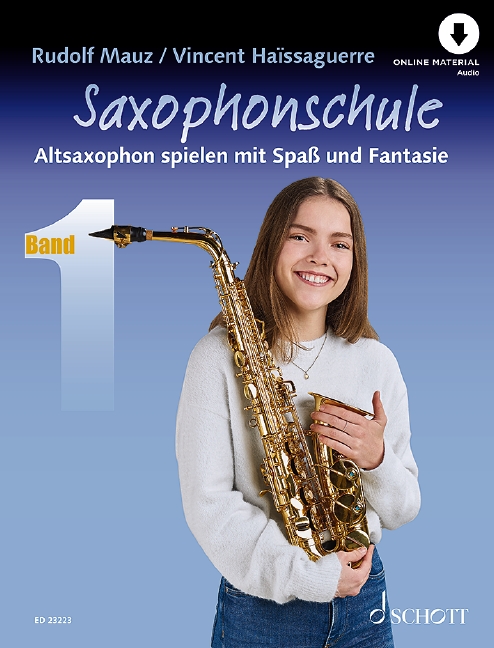 Front Cover Image Saxophonschule Band 1