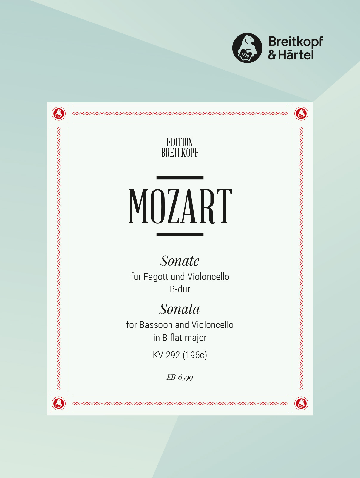 Other Cover Image Sonate B-dur KV 292 (196c)