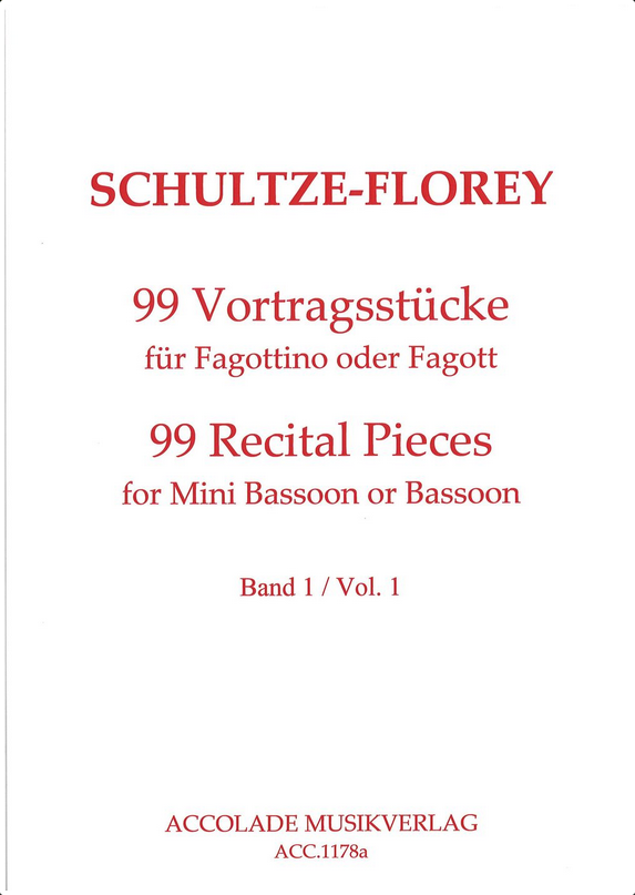 Front Cover Image 99 Vortragsstücke Band 1