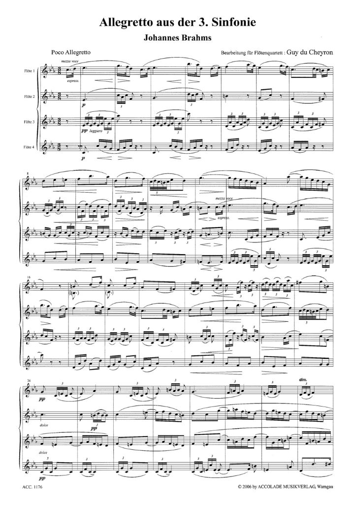 Other Cover Image Allegretto aus der 3. Sinfonie