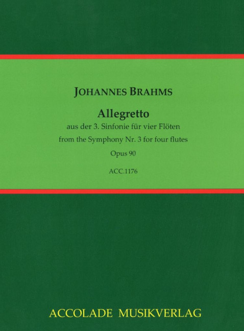 Front Cover Image Allegretto aus der 3. Sinfonie