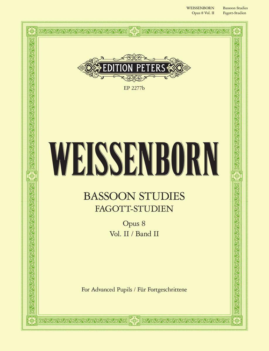 Other Cover Image Fagott-Studien, Heft 2: für Fortgeschrittene op. 8