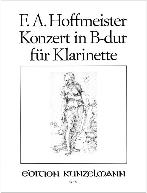 Front Cover Image Klarinettenkonzert B-Dur