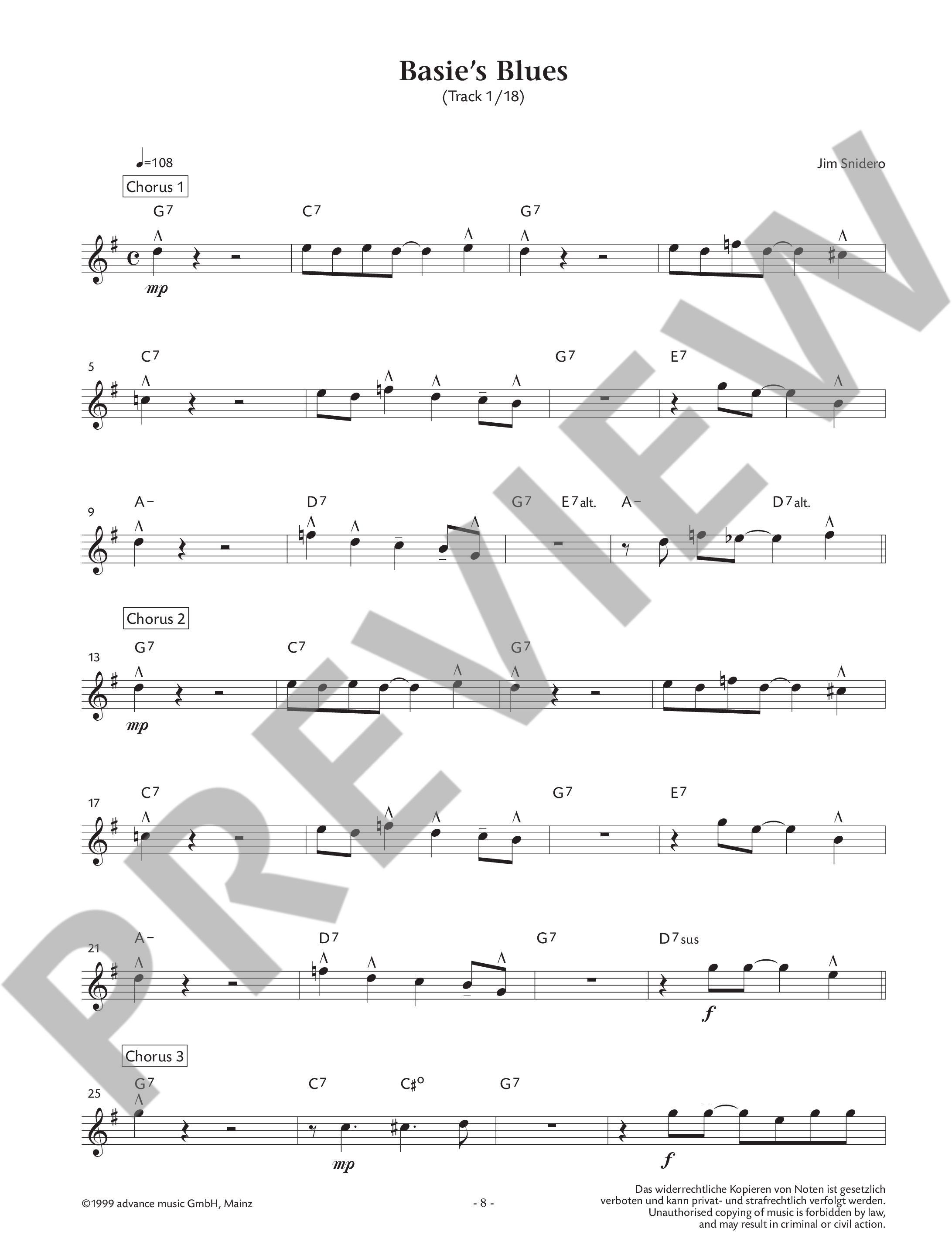 Other Cover Image Easy Jazz Conception Alto Saxophone