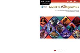Front Cover Image Favorite Disney Song for Alto Sax