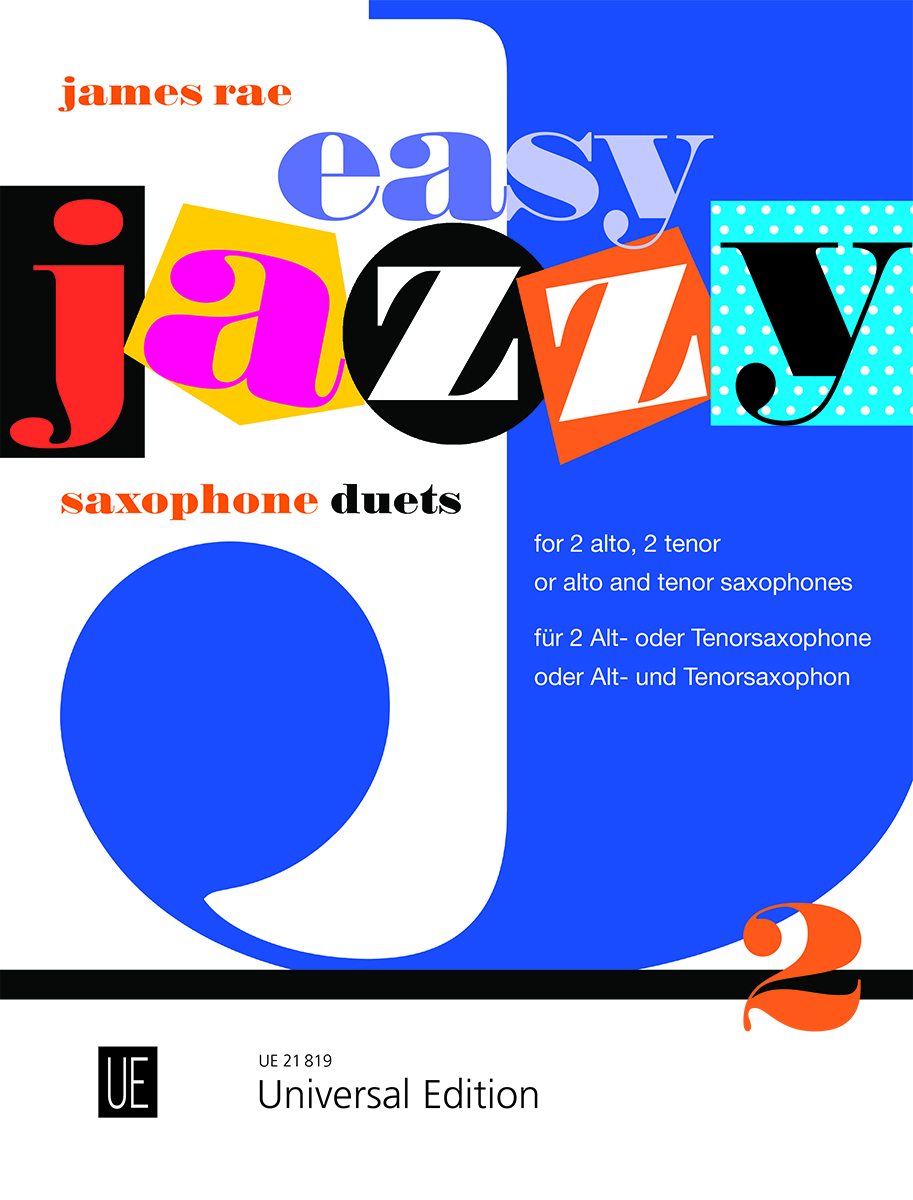 Front Cover Image Easy Jazzy Saxophone Duets