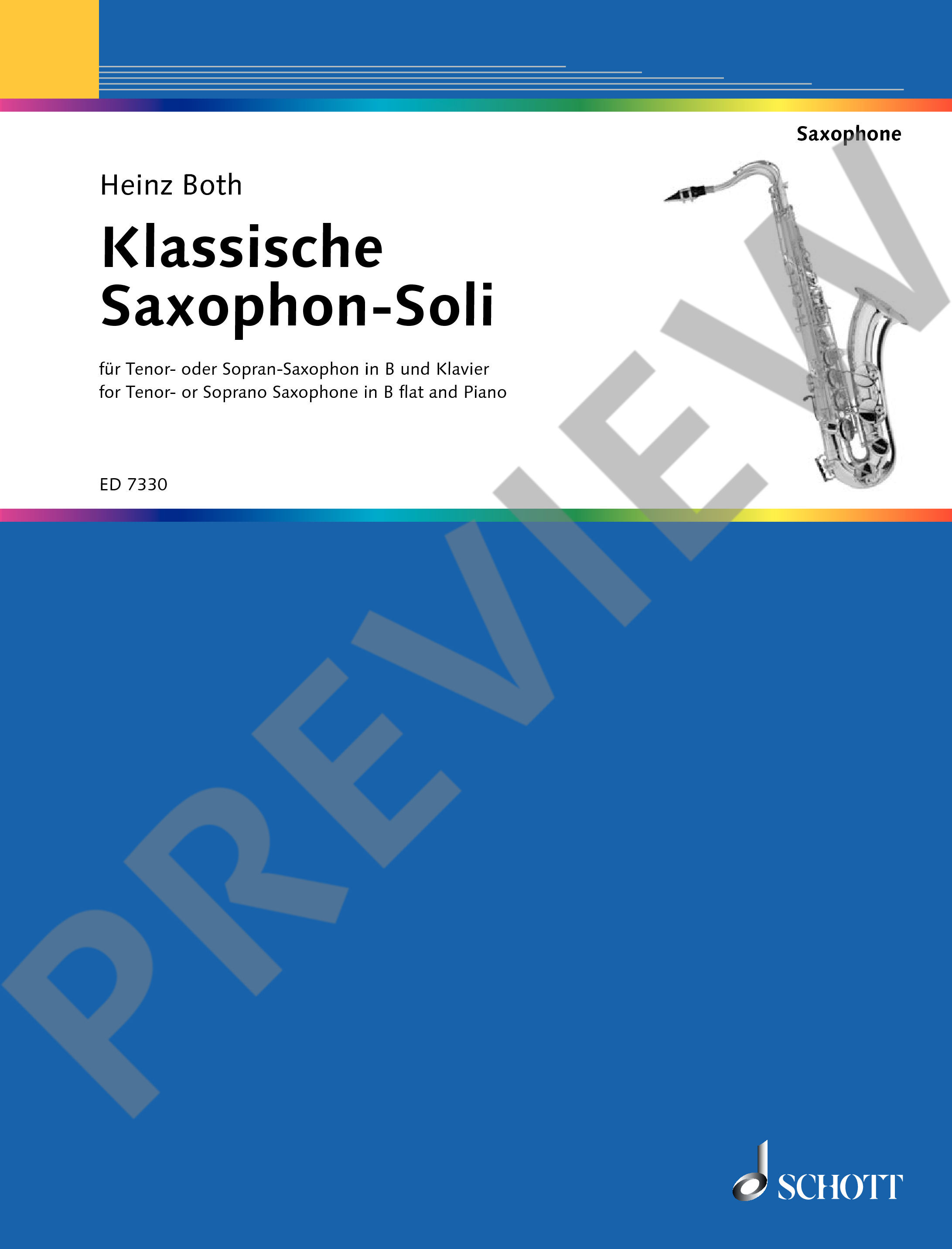 Other Cover Image Klassische Saxophon-Soli