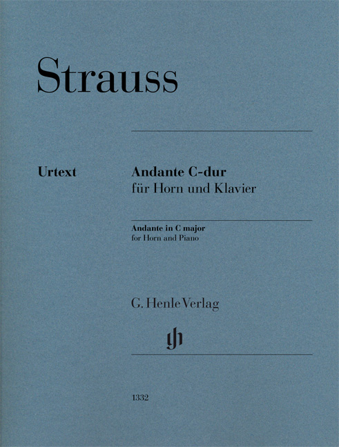 Front Cover Image Andante C-dur für Horn und Klavier