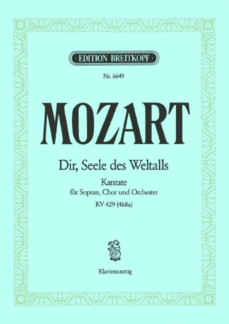 Other Cover Image Dir, Seele des Weltalls KV 429 (468a)