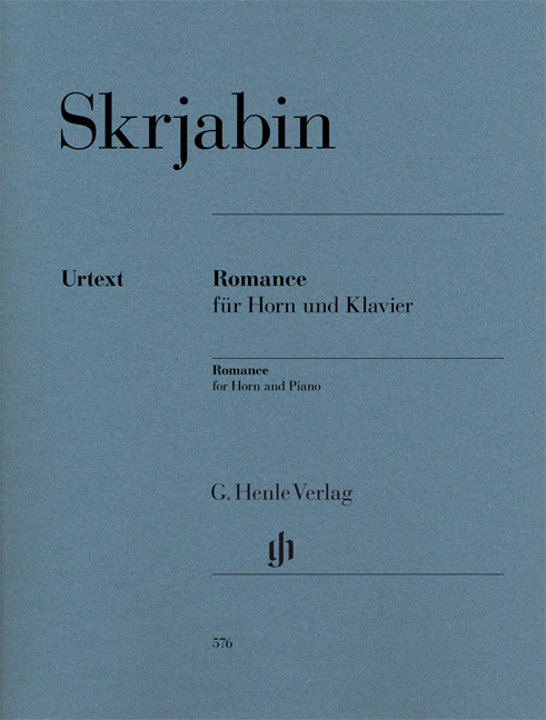 Front Cover Image Romance für Horn und Klavier