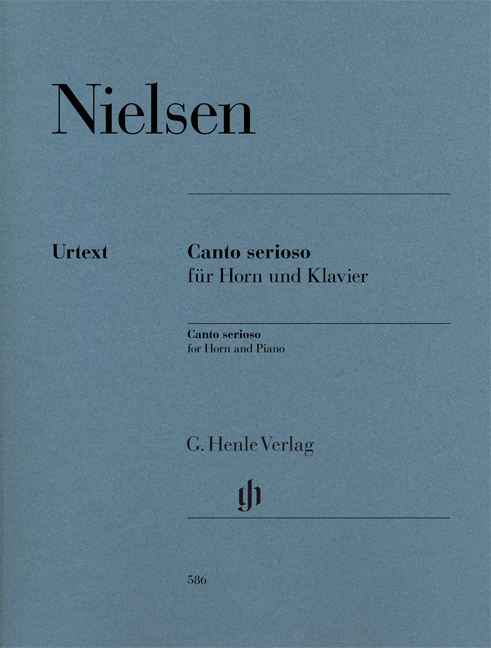 Front Cover Image Canto serioso für Horn und Klavier