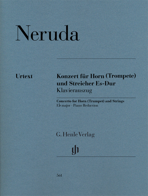 Front Cover Image Konzert für Horn (Trompete) und Streicher Es-dur
