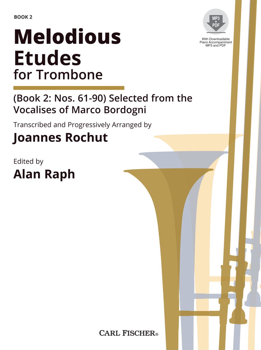 Front Cover Image Melodious Etudes for Trombone Book 2