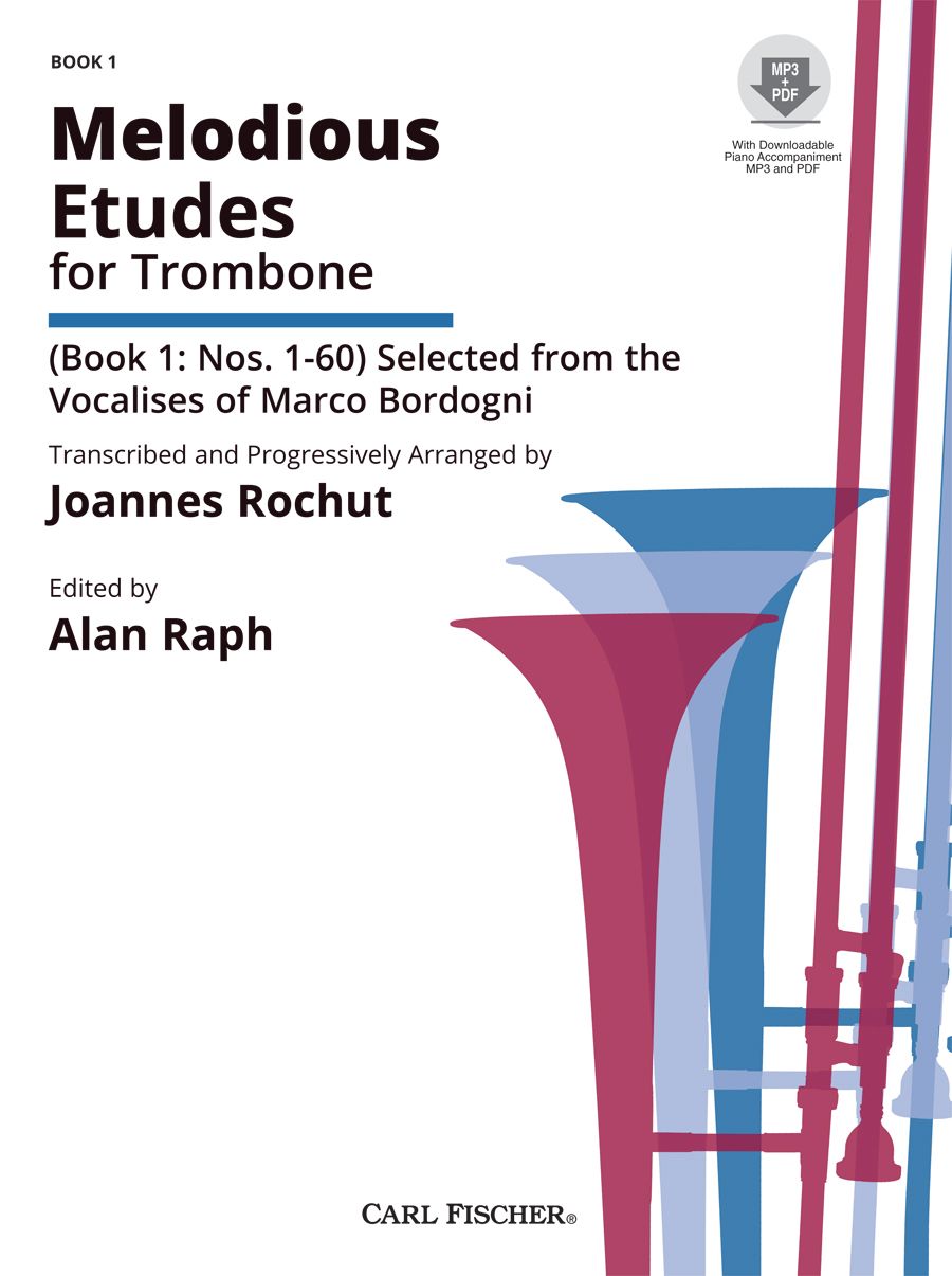 Front Cover Image Melodious Etudes for Trombone Book 1