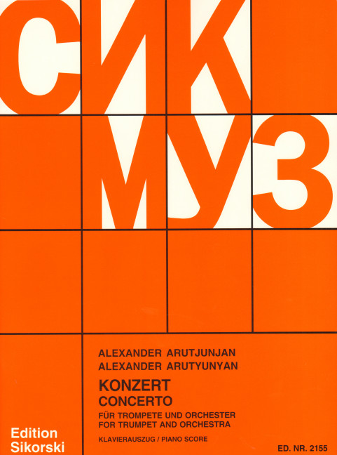 Front Cover Image Konzert 