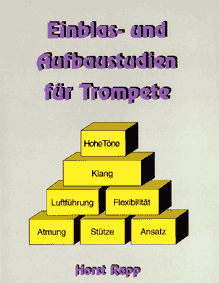 Front Cover Image Einblas- und Aufbaustudien für Trompete