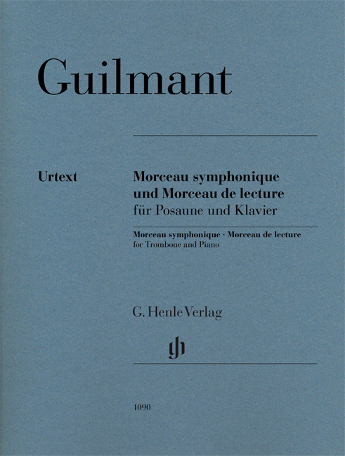 Front Cover Image Morceau symphonique und Morceau de lecture für Posaune und Klavier