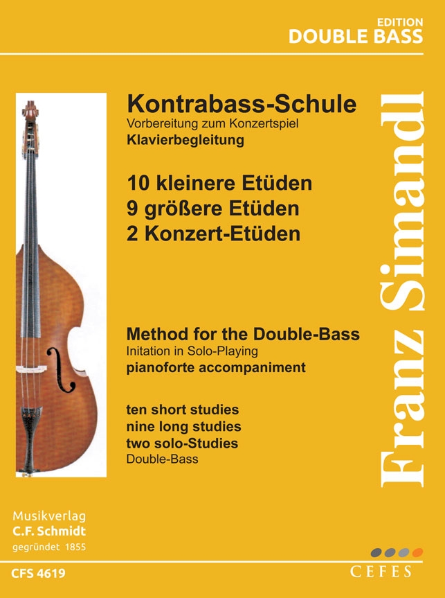 Front Cover Image Kontrabass-Schule Band 6, 7 und 9