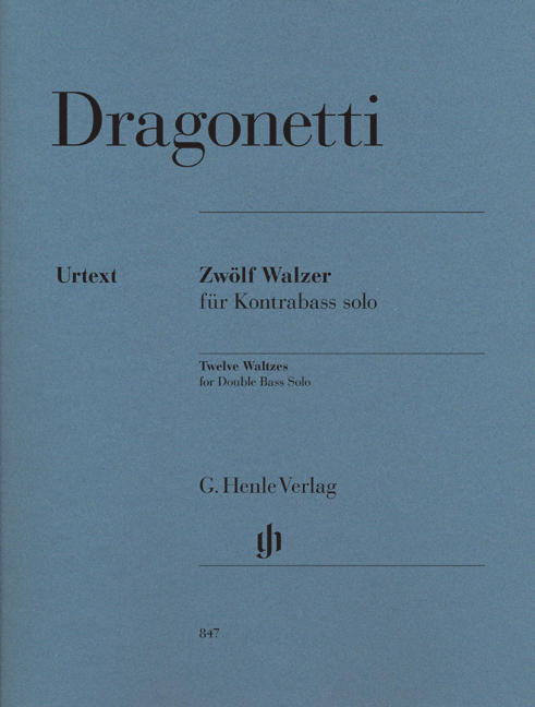 Front Cover Image Zwölf Walzer für Kontrabass solo
