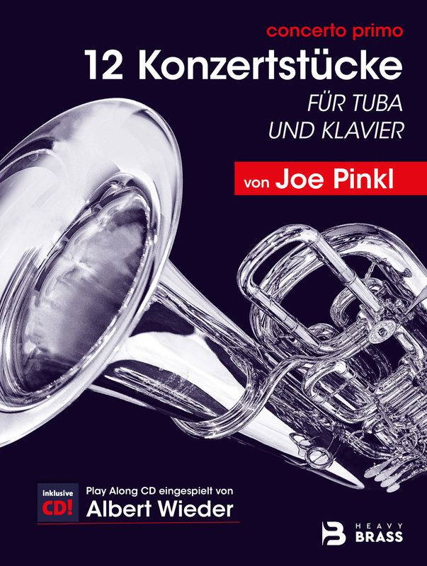 Front Cover Image 12 Konzertstücke für Tuba und Klavier