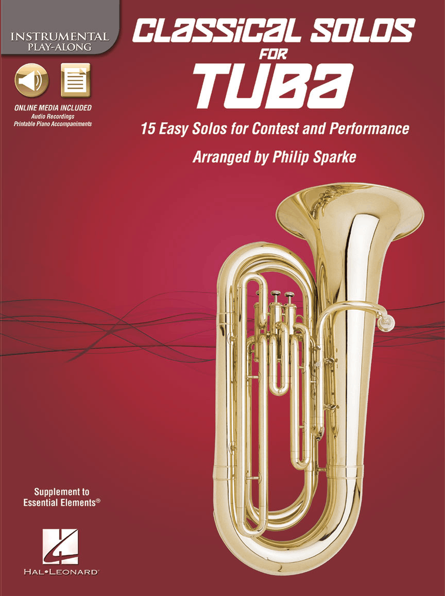 Front Cover Image Classical Solos for Tuba (B.C.)