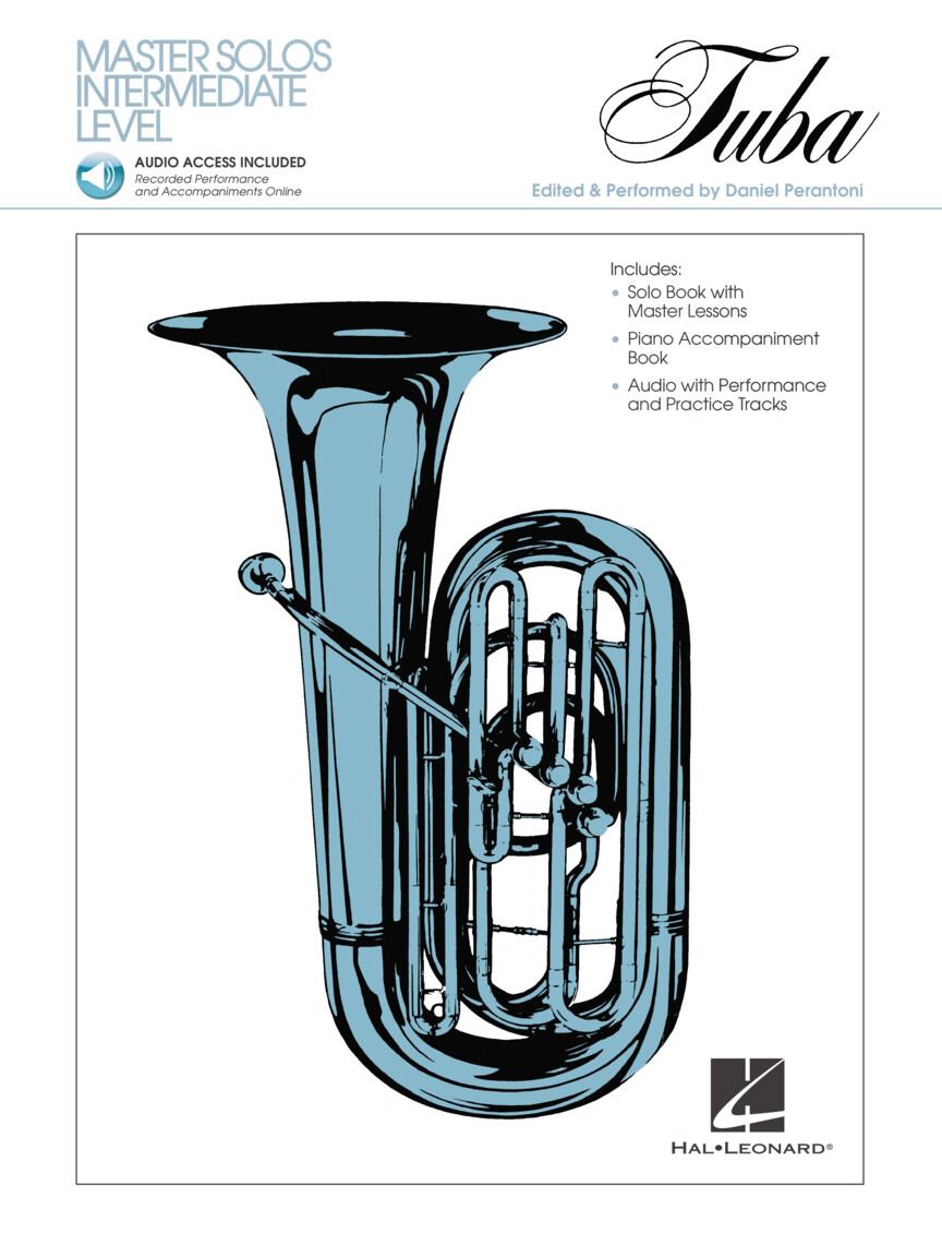 Front Cover Image Master Solos Intermediate Level - Tuba (B.C.)