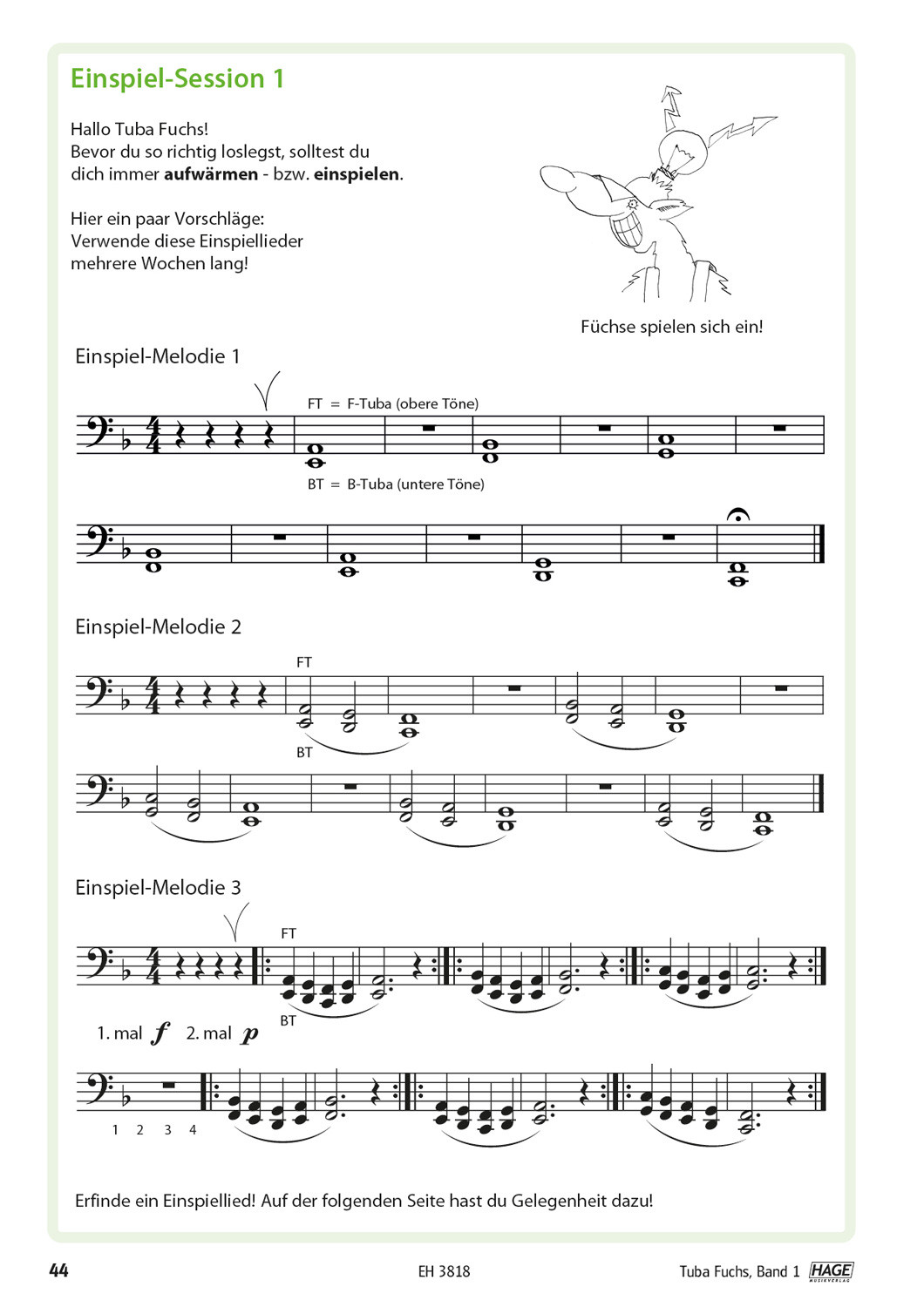 Other Cover Image Tuba Fuchs Band 1