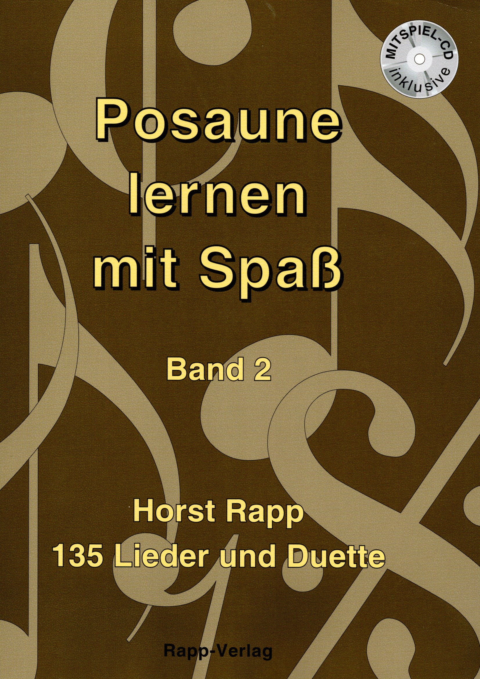 Front Cover Image Posaune lernen mit Spaß Band 2