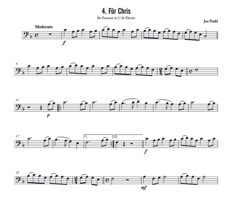 Other Cover Image 12 leichte Stücke für Posaune und Klavier
