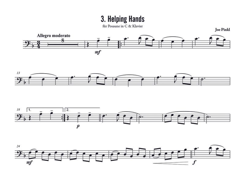 Other Cover Image 12 leichte Stücke für Posaune und Klavier