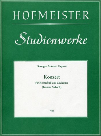 Other Cover Image Konzert für Kontrabass und Orchester