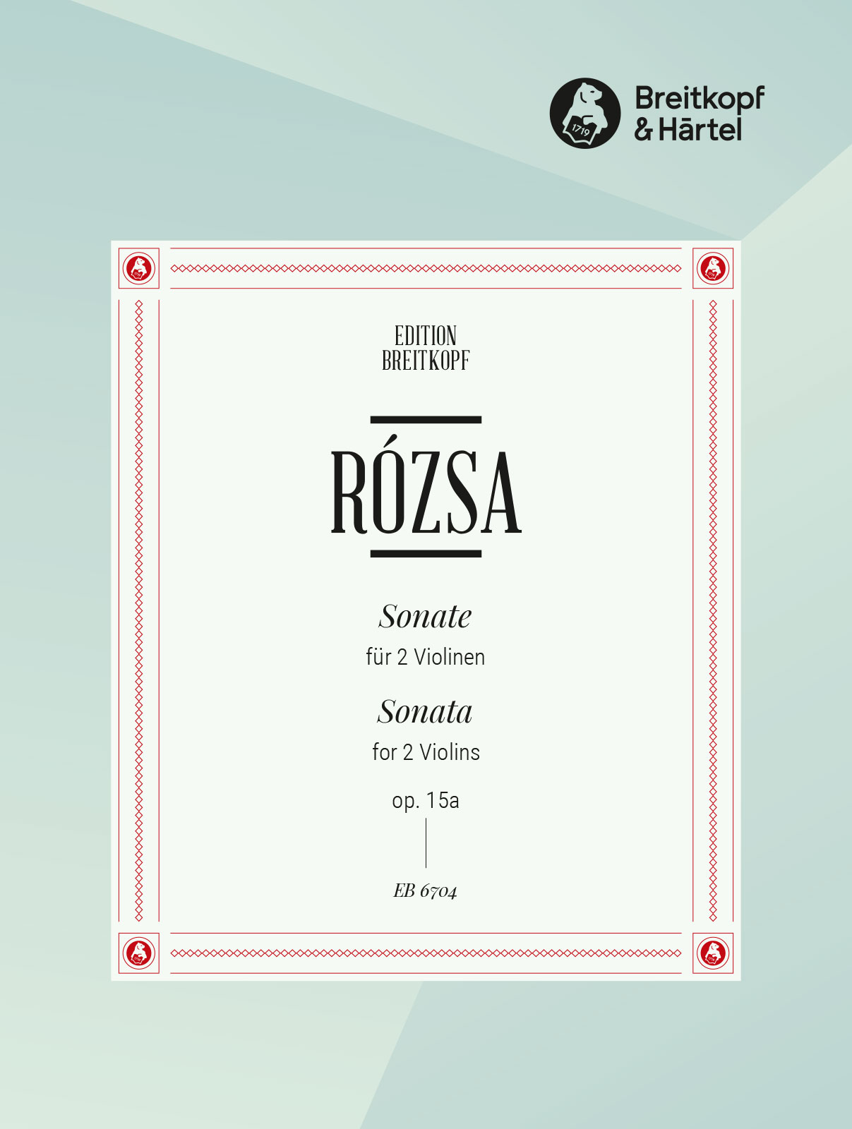 Other Cover Image Sonate op. 15a (1973)