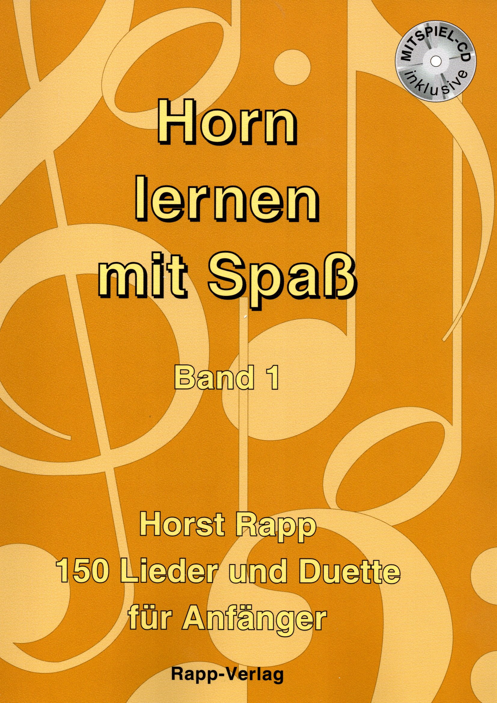 Front Cover Image Horn lernen mit Spaß Band 1