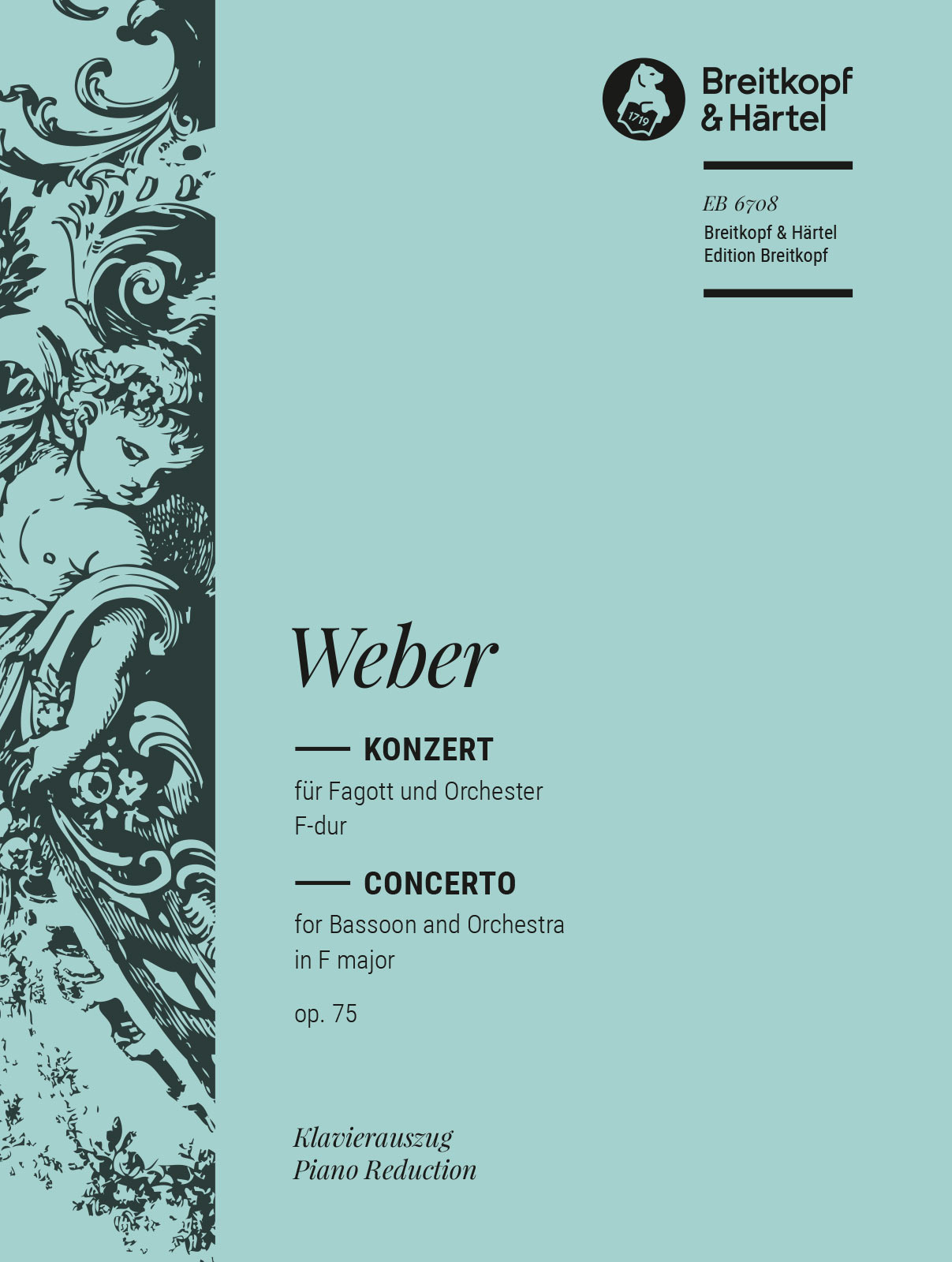 Front Cover Image Fagottkonzert F-dur op. 75