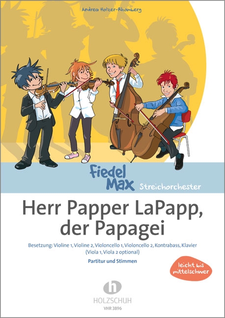 Front Cover Image Herr Papper LaPapp, der Papagei