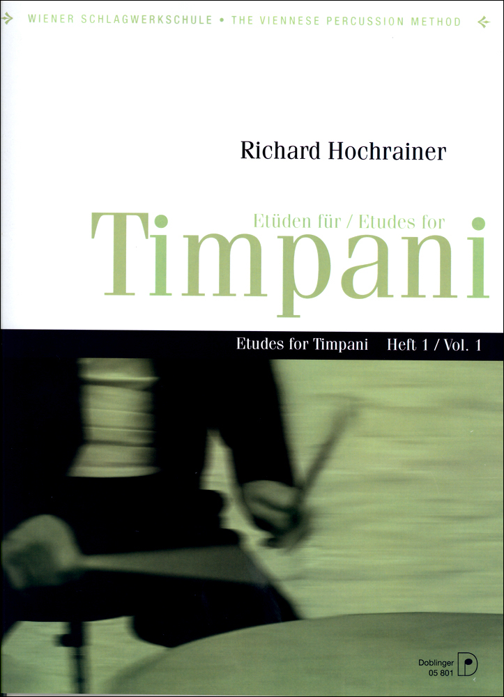 Front Cover Image Etüden für Timpani Heft 1