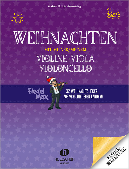 Front Cover Image Weihnachten mit meiner/m Violine, Viola, Violoncello