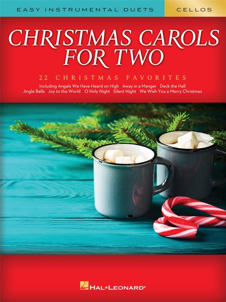 Front Cover Image Christmas carols for two
