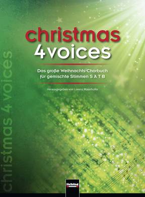 Front Cover Image christmas 4 voices – Das große Weihnachts-Chorbuch