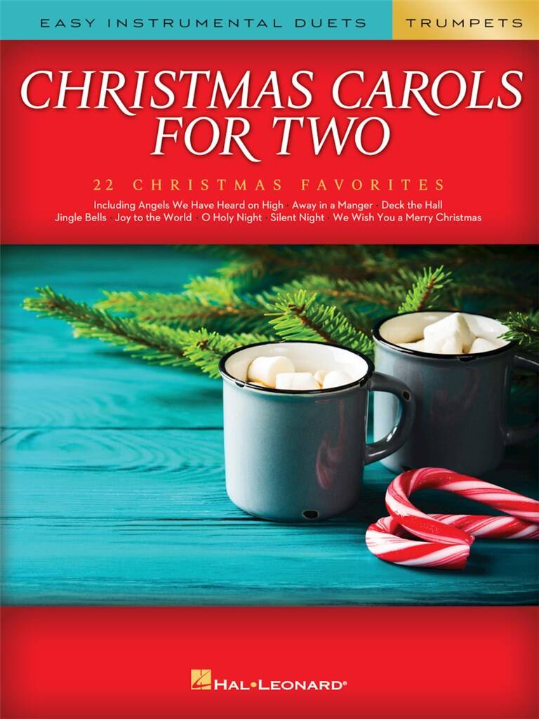 Front Cover Image Christmas Carols for Two Trumpets