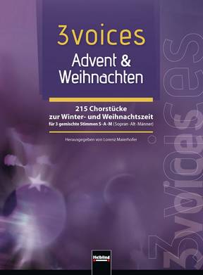 Other Cover Image 3 voices Band 1 – Advent & Weihnachten