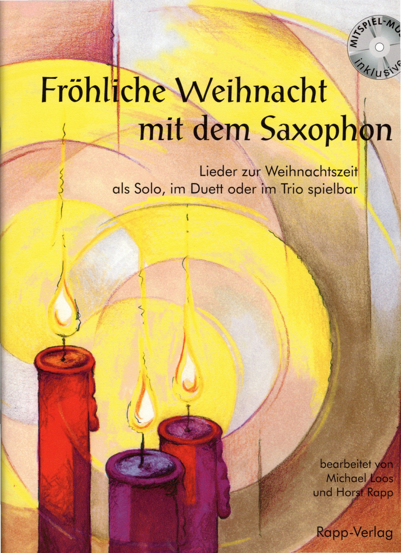 Front Cover Image Fröhliche Weihnacht mit dem Saxophon