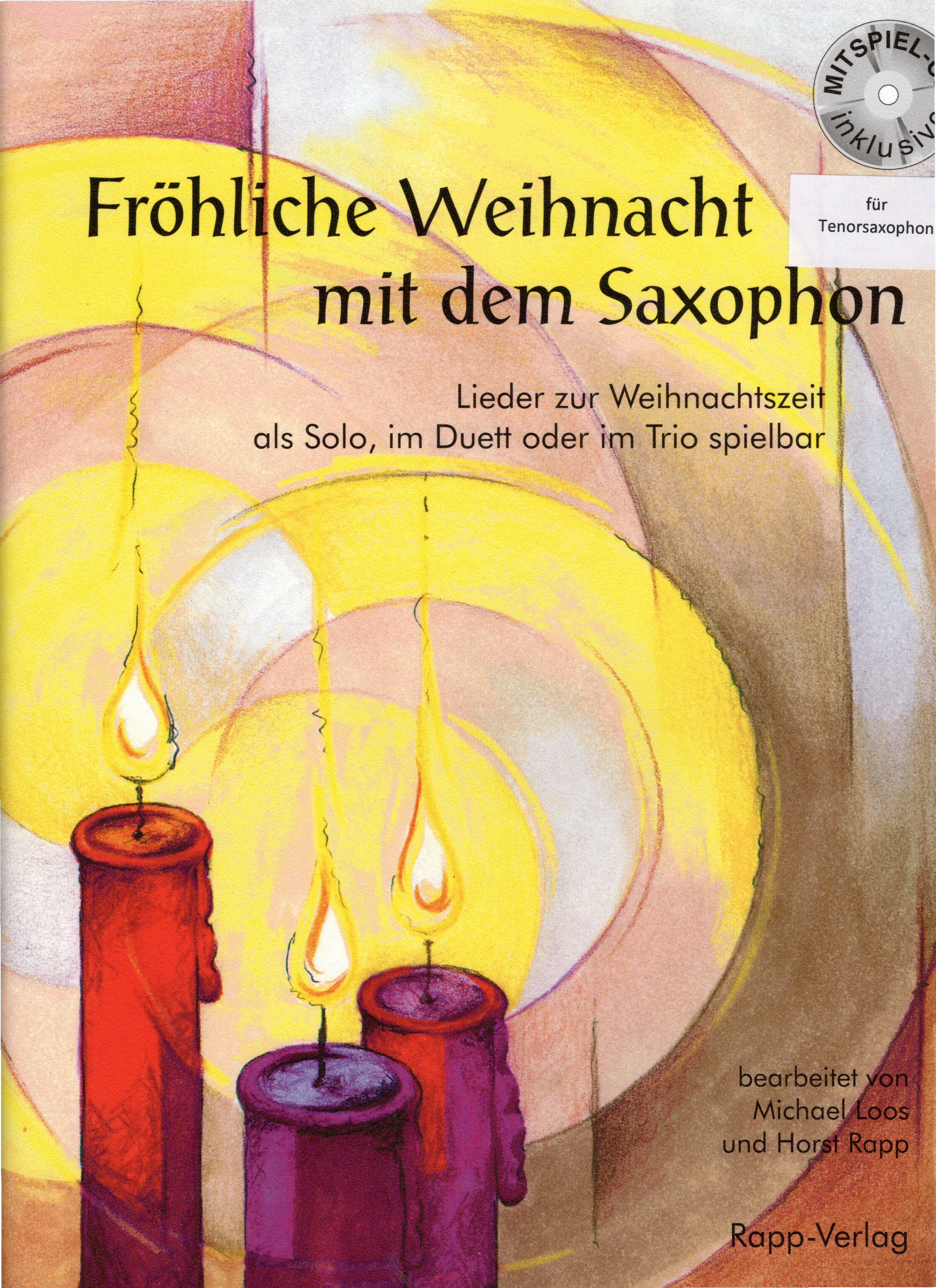 Front Cover Image Fröhliche Weihnacht mit dem Saxophon