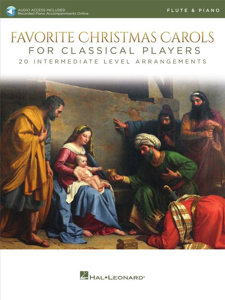 Front Cover Image Favorite Christmas Carols for Classical Players