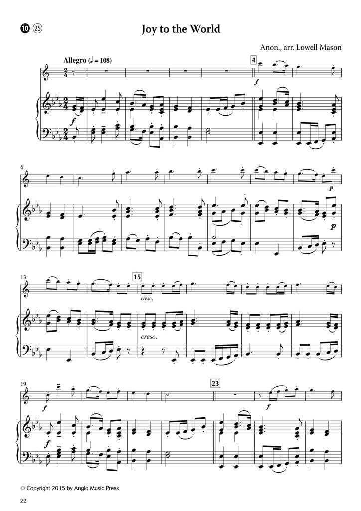 Other Cover Image 15 Intermediate Christmas Carols