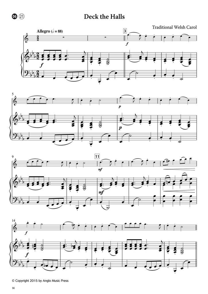 Other Cover Image 15 Intermediate Christmas Carols