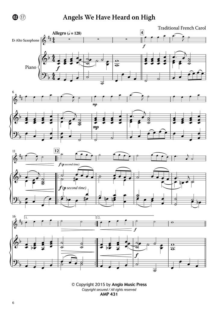 Other Cover Image 15 Intermediate Christmas Carols